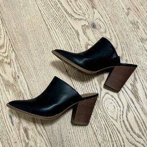 Abound Black Heeled Shoes